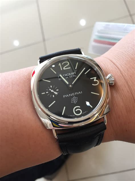 panerai 380 black seal|radiomir Panerai price.